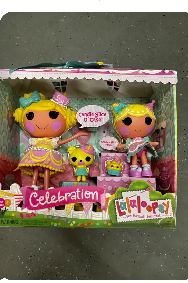 Lalaloopsy Doll Set - Candle & Wishes Slice O'  Cake   