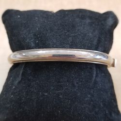 Simple design Plated Bangle bracelet 