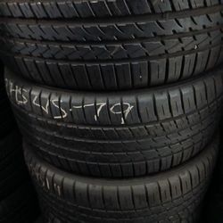 245/45/19 Set Of 4 Good Tread $350