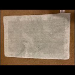 Kirkland Luxury Blue-green Thick Cotton Bath Mat/rug