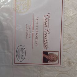 Lace Embroidery Sheet Set