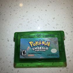 Authentic Pokémon Emerald Version 