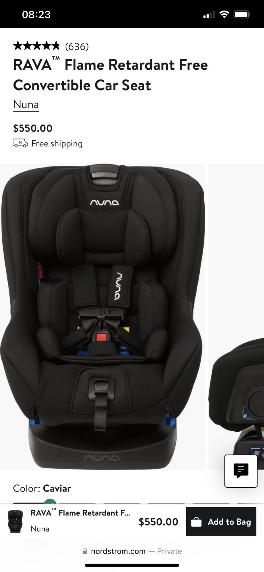 All Brand New Nuna Rava Car seat $500 Only!