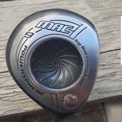 Burrows MAC Powersphere 9 Wood- Stiff Shaft.  Standard grip