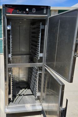 Like New-Crescore Food Warming Cabinet with Back Doors pass through Get one year warranty