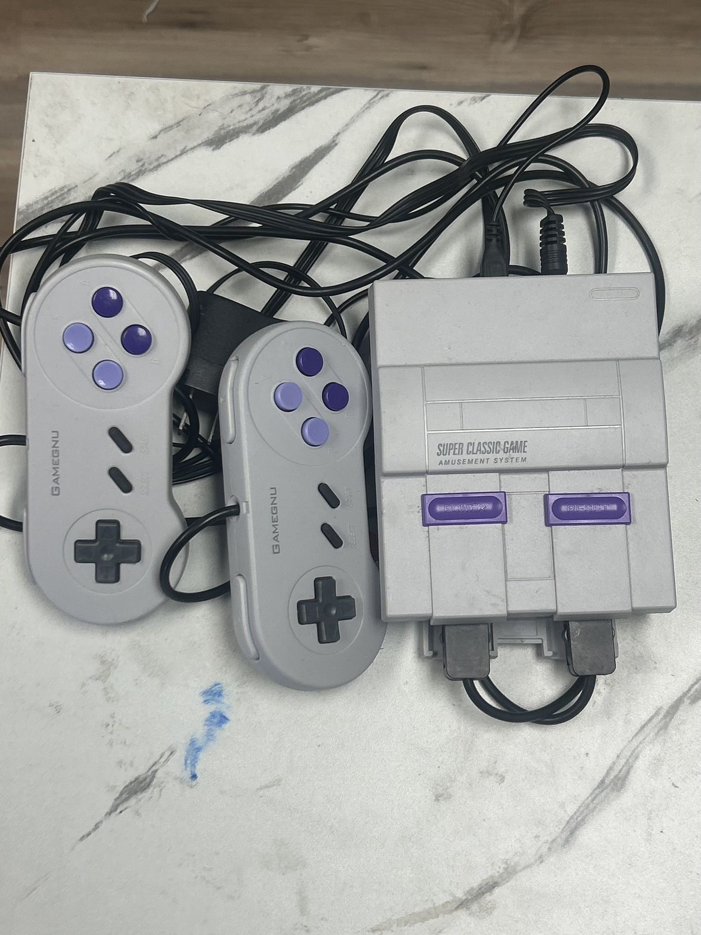 Retro Super Classic Game Console – SNES Style – 620+ Games