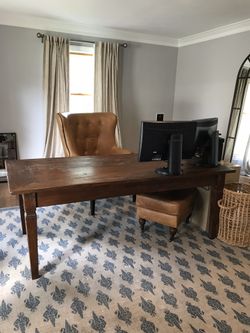 Antique Teak Desk