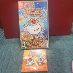 NINTENDO SWITCH TAIKONO TATSUJIN FESTIVAL  RYTHYM WITH PINS BONUS 