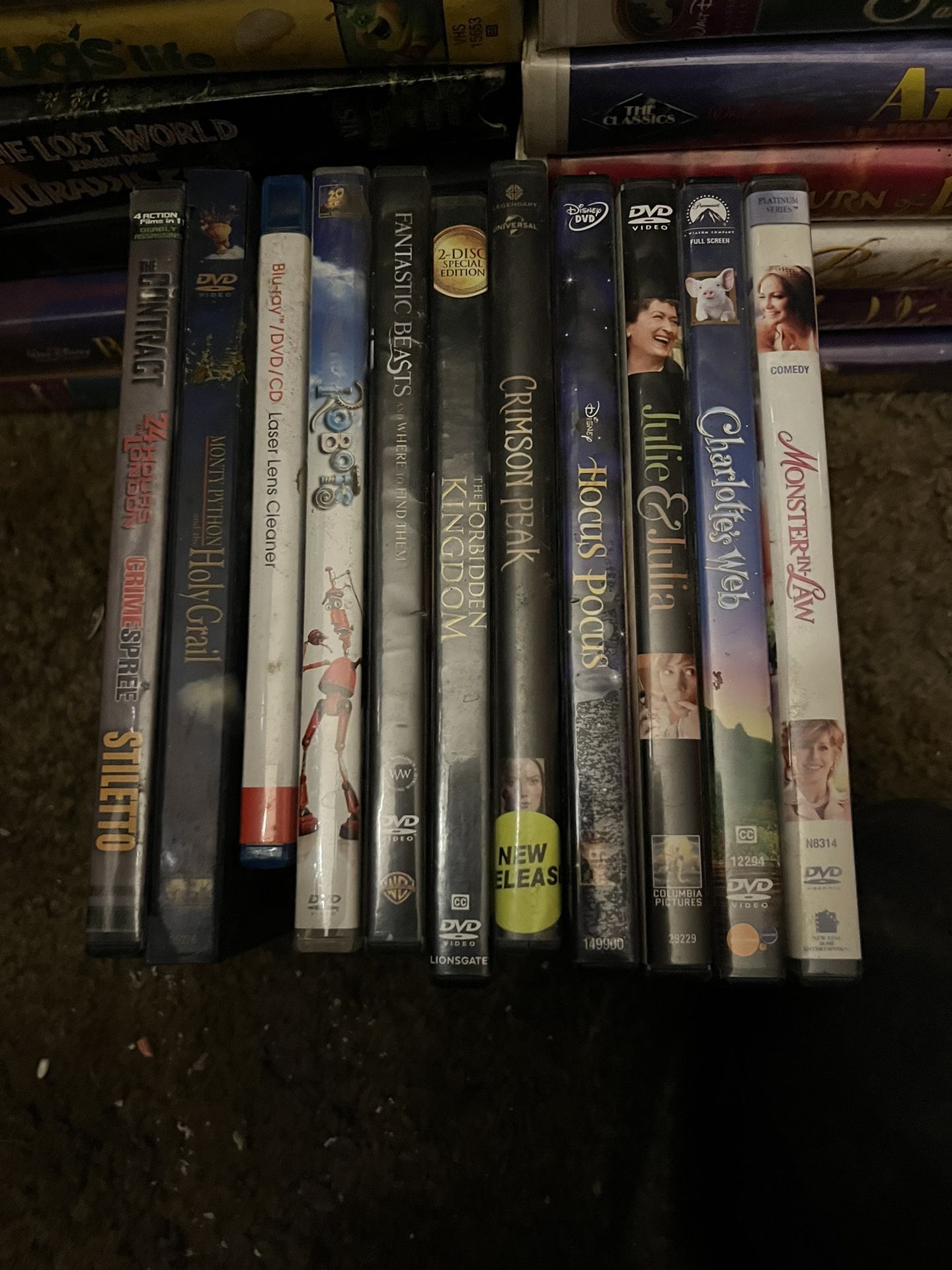 Disney VHS And Some DVDs