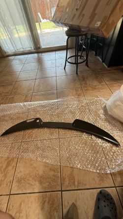Carbon Fiber Alfa Romeo Giulia GTA-M rear spoiler.