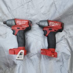 Milwaukee 18 Volt Impact Wrench 3/8 And 1/2
