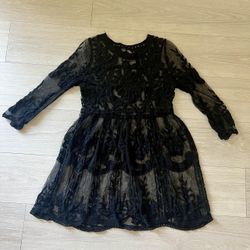 Women’s black lace summer dress 