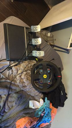 Thrust master T300 Steering Wheel And Pedals Set