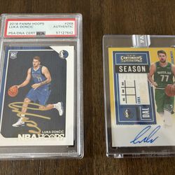 Need The ultimate Father’s Day Gift!? Luka Doncic Autograph! 1/1 Sealed $4977 & Graded Rookie Auto $1577