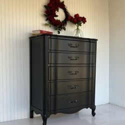 French Provincial Dresser - Bedroom Set - Dresser Set Highboy - Tallboy - Bureau 