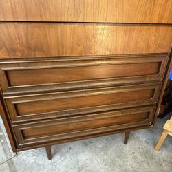 MCM Tall boy Dresser W/5 Drawers 