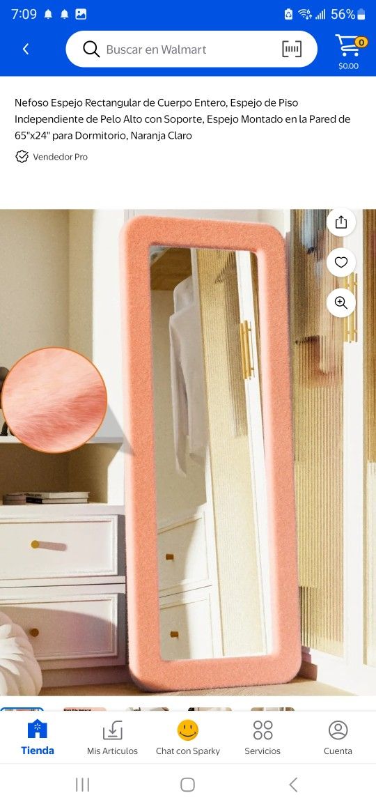 Espejo Rectangular De Cuerpo Entero