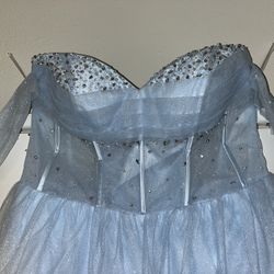 Blue Ball Gown XL 14-16