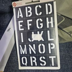 Letter Stencil Pack 