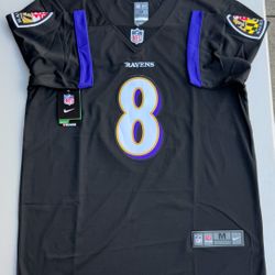 Brand New Baltimore Ravens Lamar Jackson Jersey Size Medium And Large 