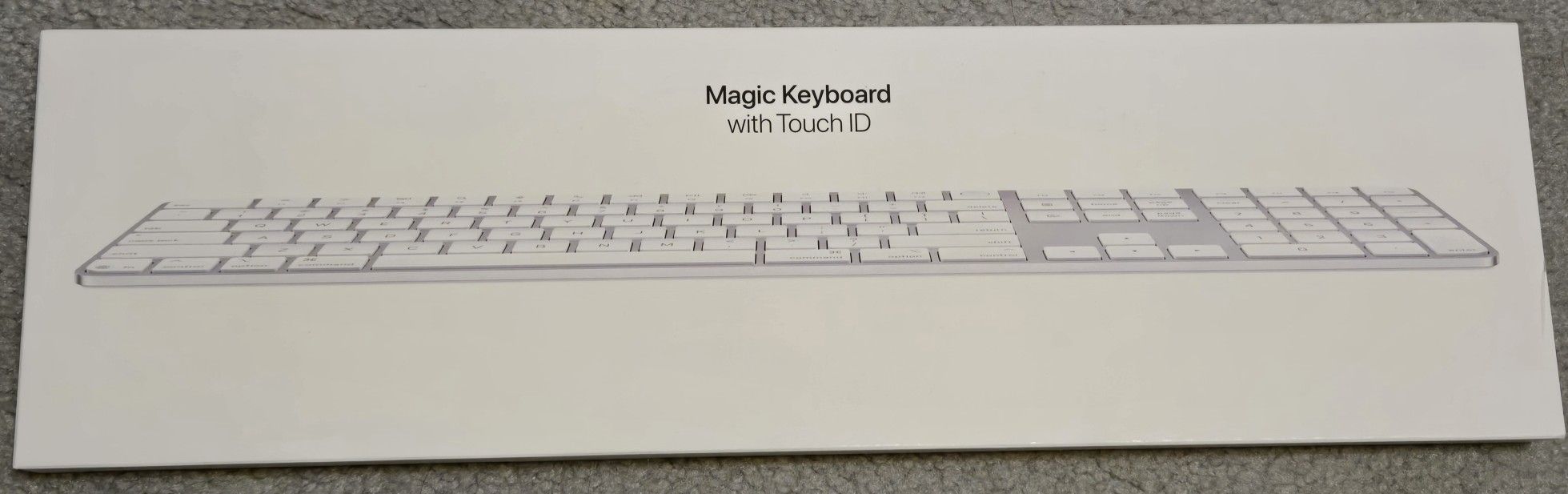 Apple Magic Keyboard With Touch ID And Numeric Keypad (White Keys)