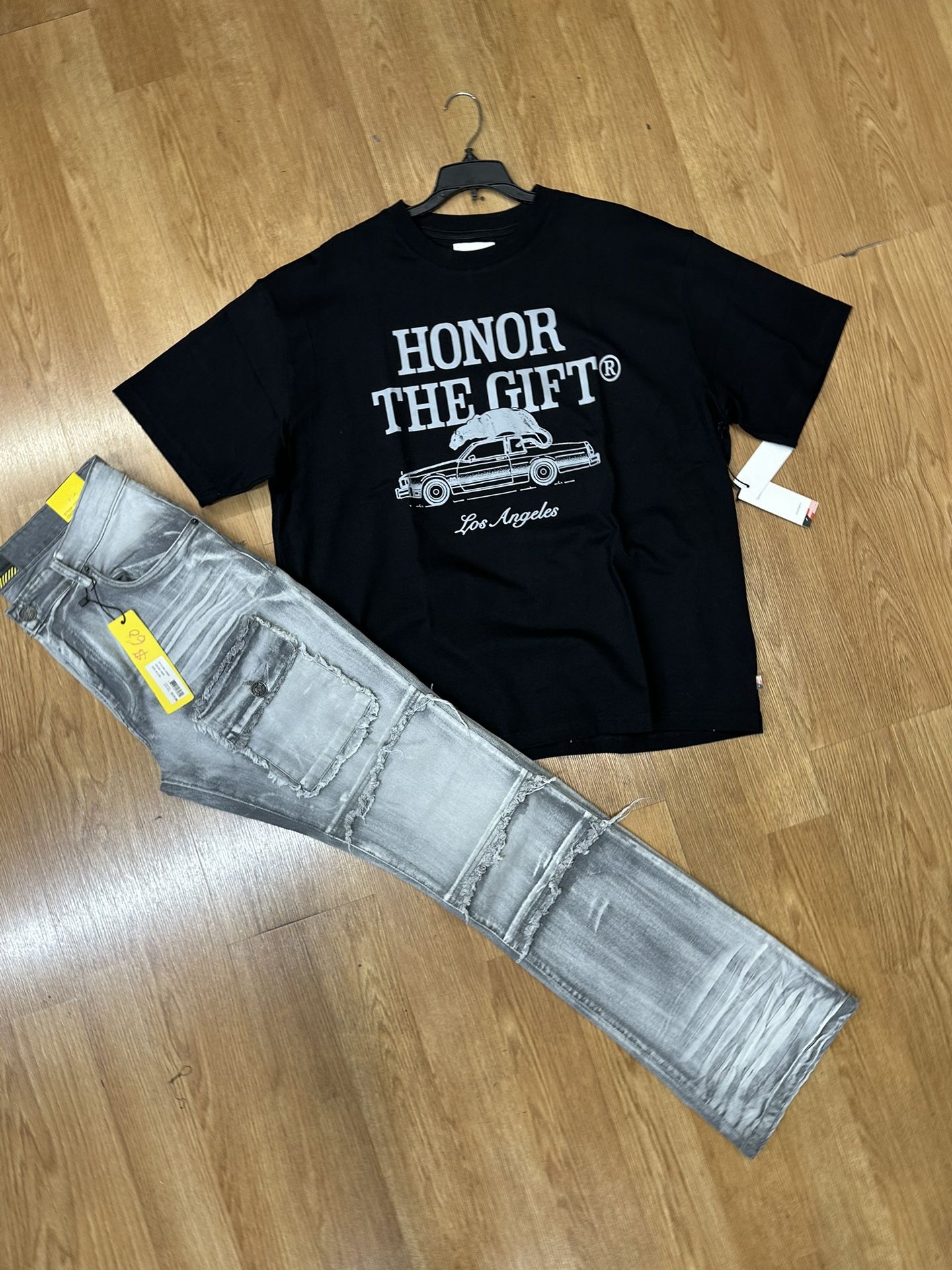 New Stacked Jeans New Shirt