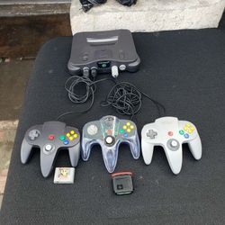 1 Limited Edition controller. So 3 Controller. No Games. 1 Memory 1 Expansion packed. Nintendo N64 For $260! $30! Per Game or 7 for $160!  $400! All c