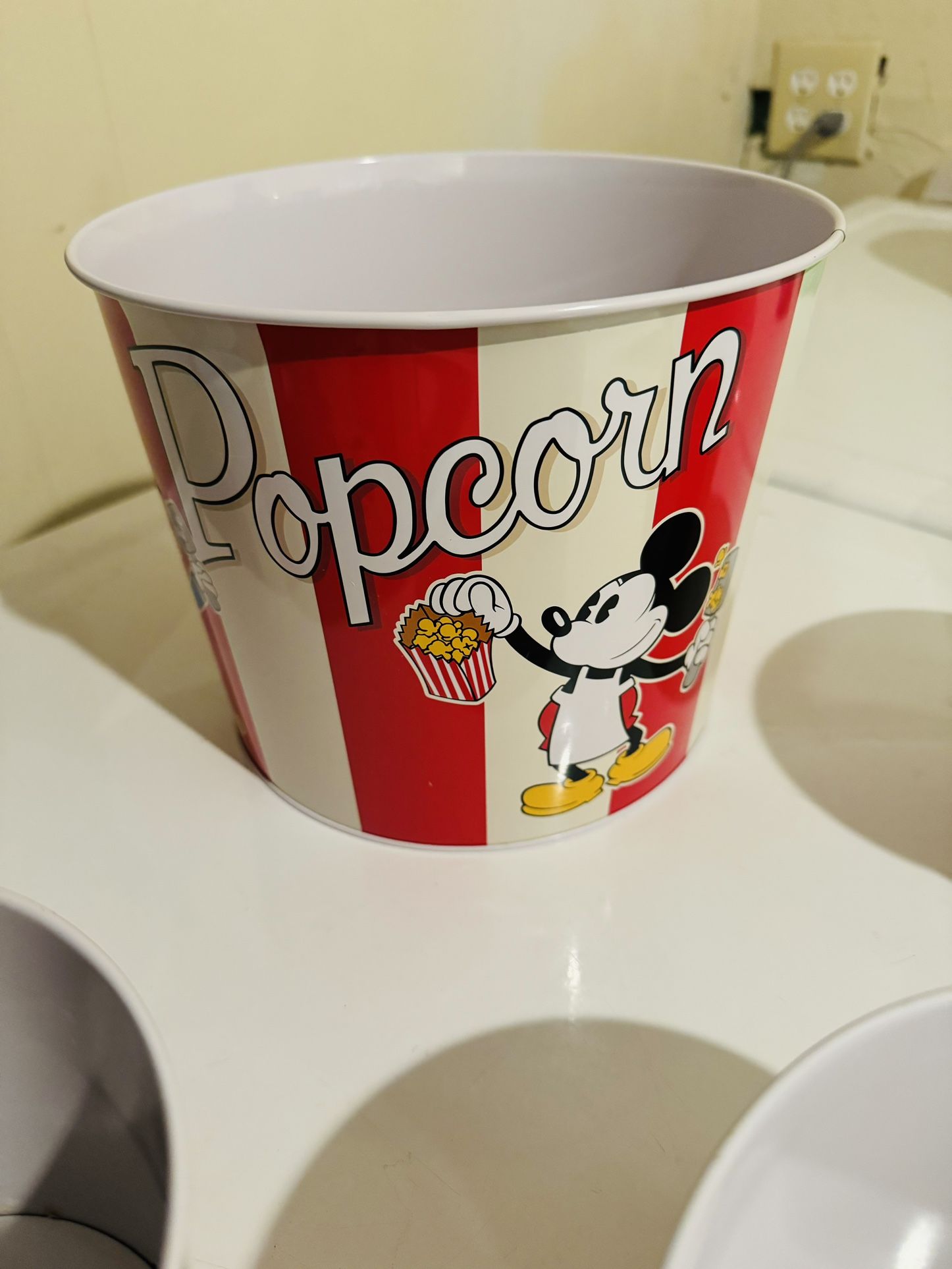 Vintage Metal Disney Popcorn Buckets