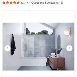 Tub Shower Glass 