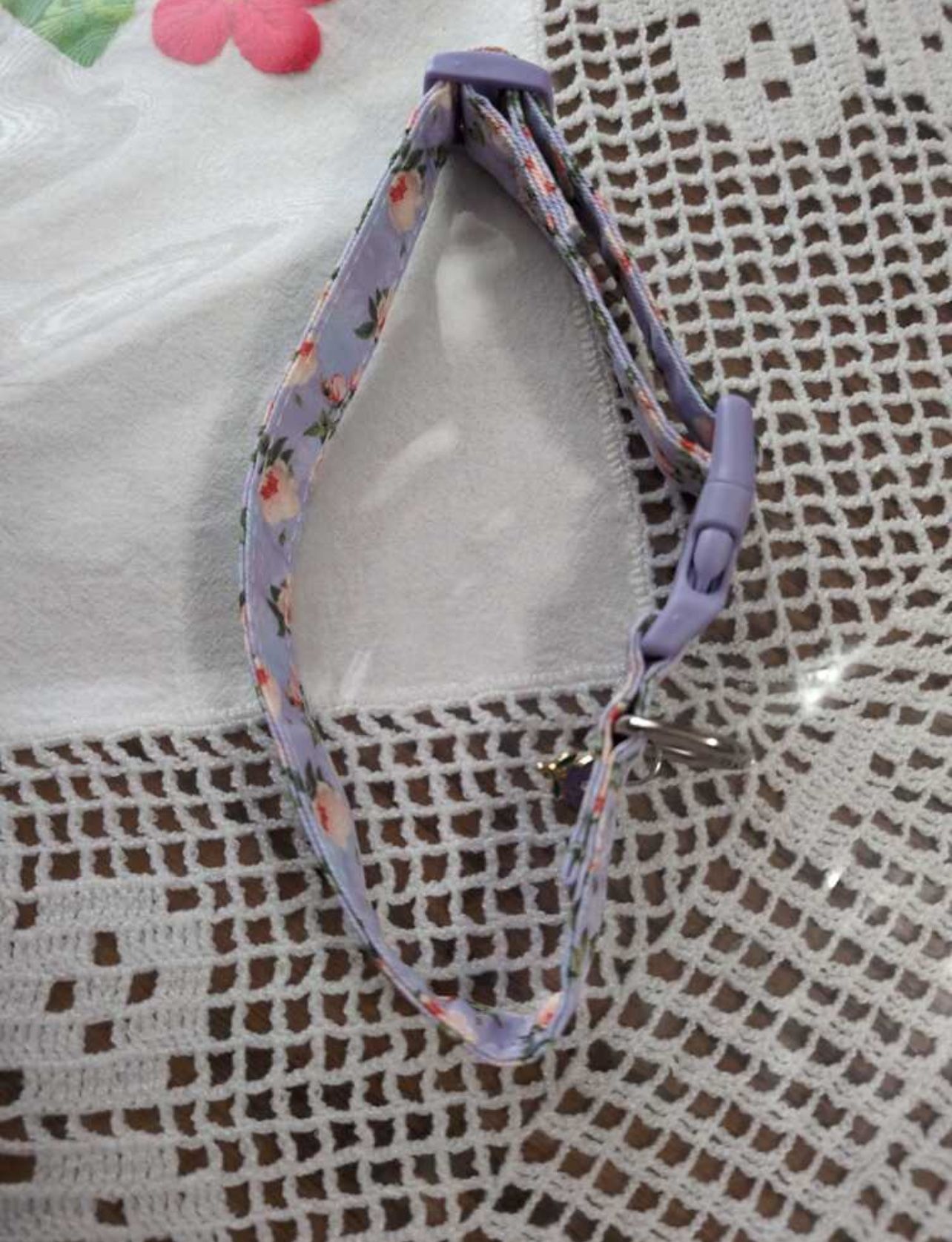 Floral Collar For Medium Size Dog