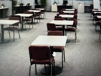 24 tables and 48 chairs