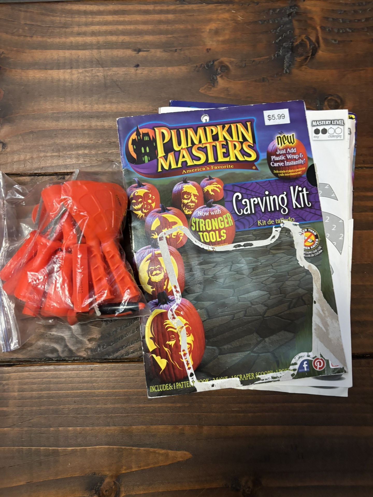 Pumpkin Carving Supplies 