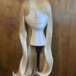 Long Synthetic Wig - Barbie