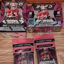 2020 Panini Prizm Draft Football Blaster Box Cello Pack