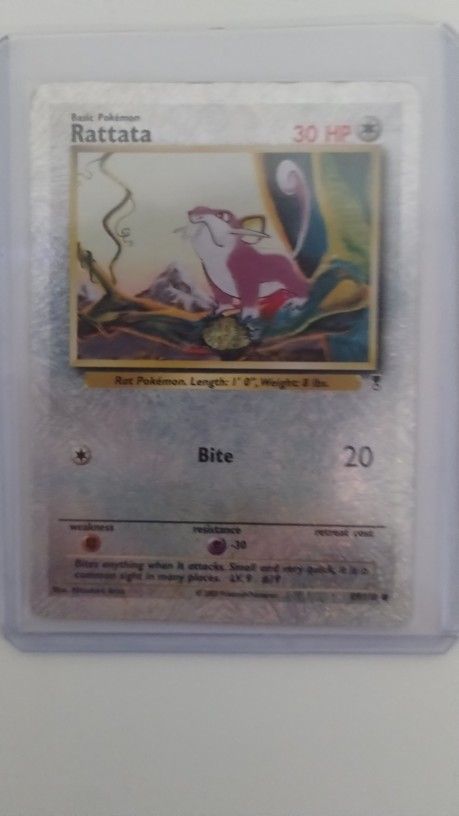 A Rare Vintage Leandary Collection Pokemon Card