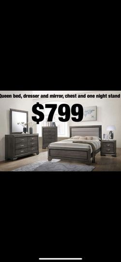 BRAN NEW COMPLETE BEDROOM SET $799!!!!!