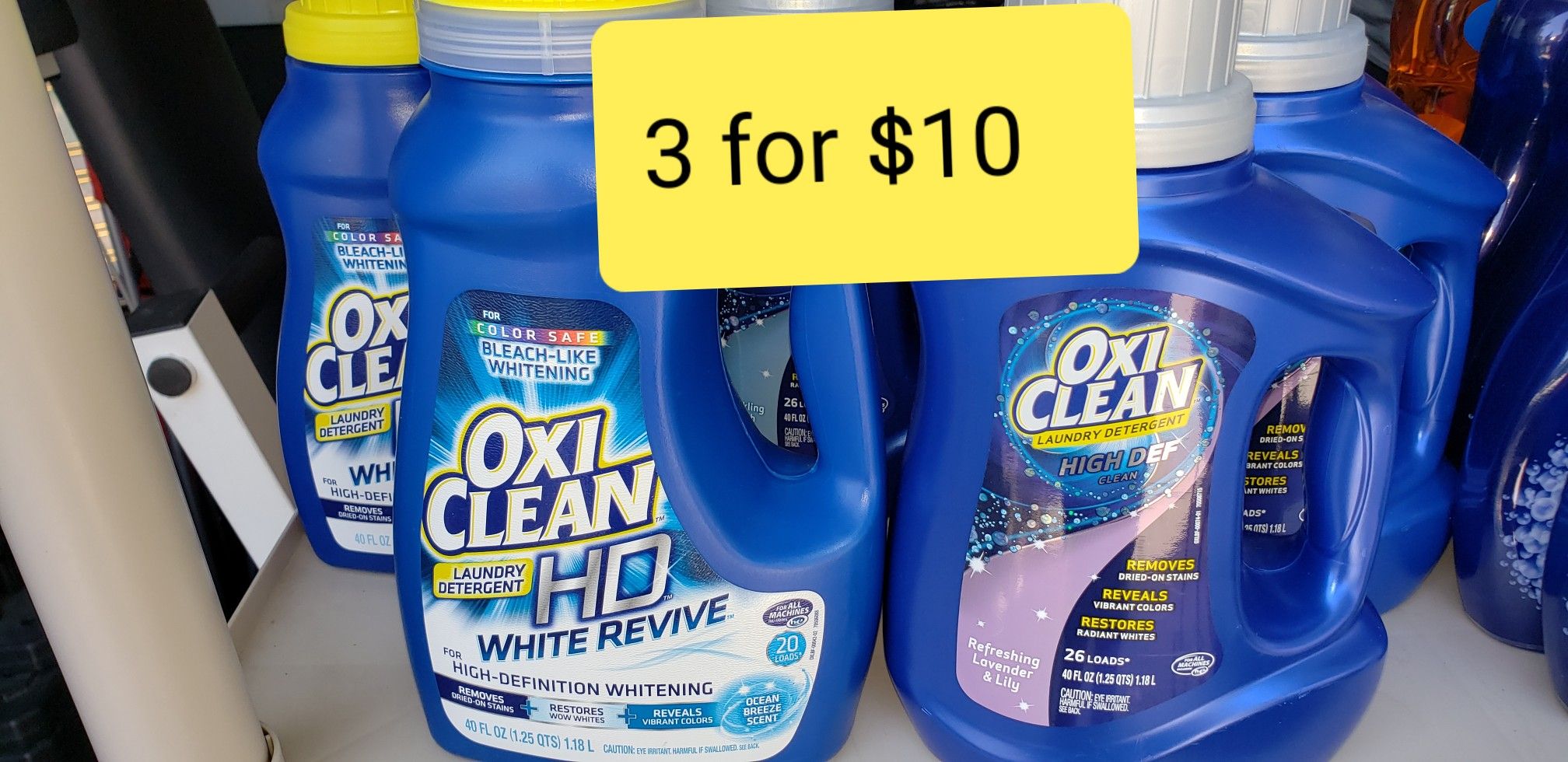 Oxi clean laundry liquid
