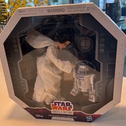 Star Wars Princess Leia And R2-D2 Action Figures 