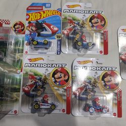 Mario kart hot wheels collection