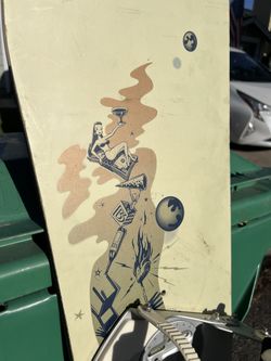 Vintage 1996 Burton Custom Hand Made Snowboard
