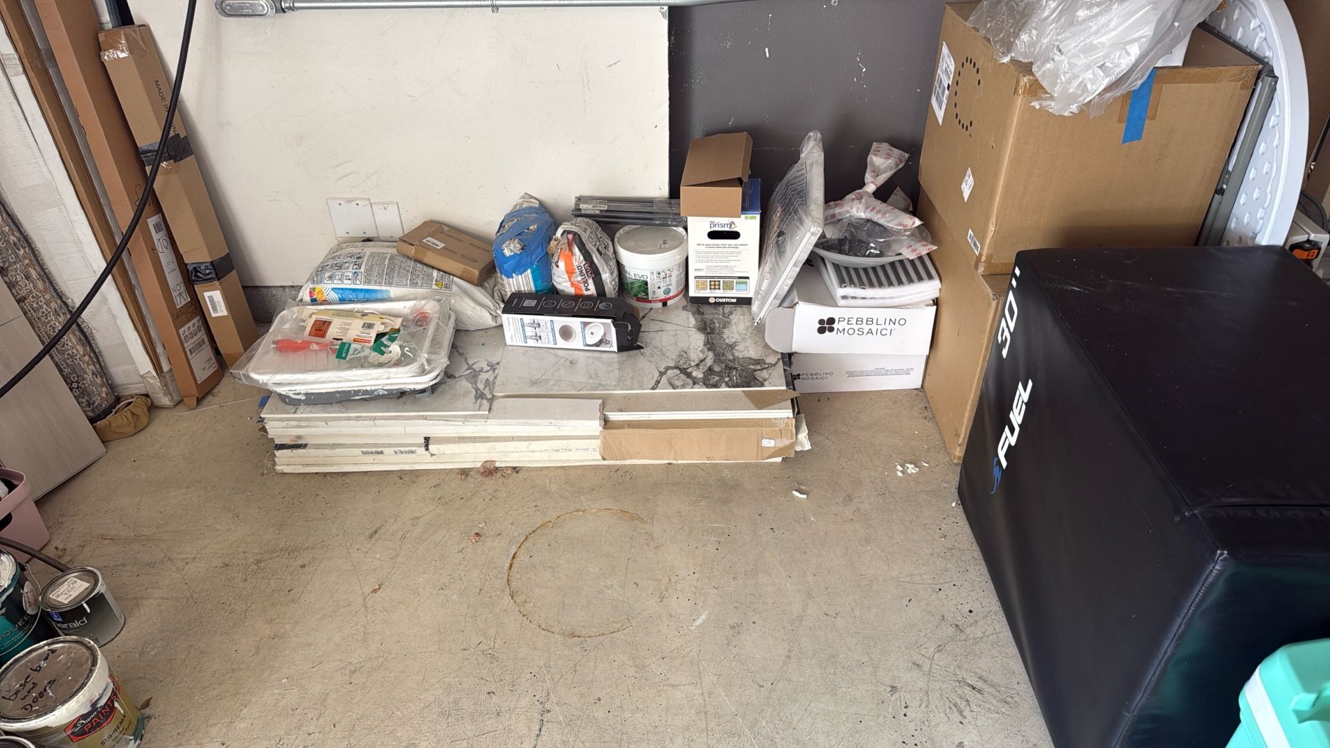 Bathroom Remodel Tile, Grout , Trim And Tile