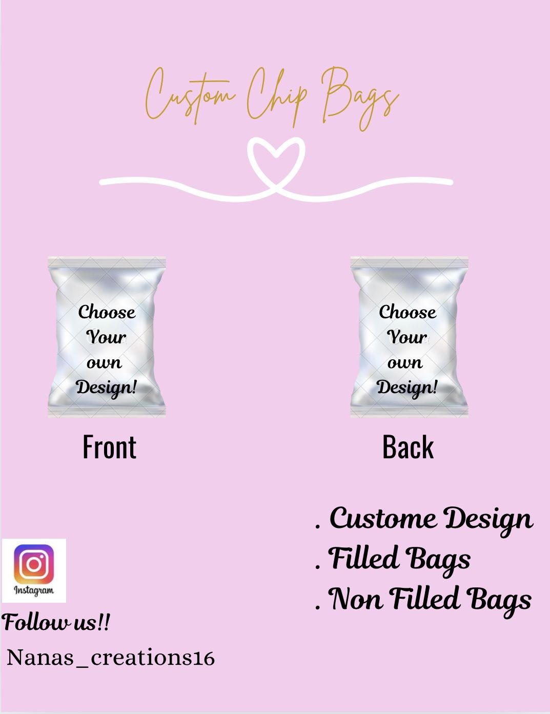 Custom Chip Bags