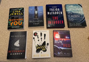 Thriller Books - Amazing Condition
