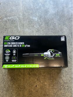UNUSED - EGO 670CFM Blower + Battery + Charger
