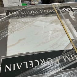 MSI Milos White 24 in. x 48 in. Polished Porcelain Marble Look Floor and Wall Tile (16 sq. ft. /Case)