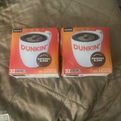 Dunkin Original Blend Keurig Pods 32ct