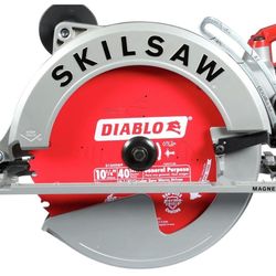 SKILSAW SPT70WM-22 10-1/4 In. Magnesium SAWSQUATCH Worm Drive (Diablo Blade)