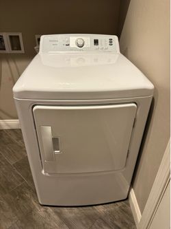 Insignia gas dryer ($450 obo) used for 1 year. No problems. Just bought a bigger matching set