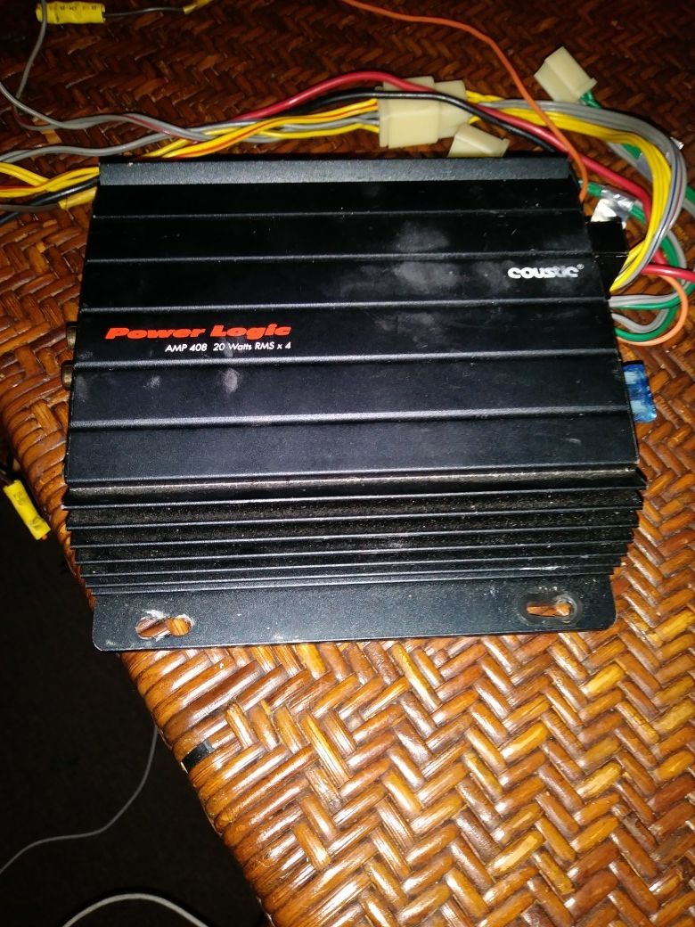 Coustic power logic amp 408