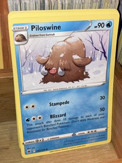 PILOSWINE Pokémon card